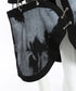 Deconstructed Safety Pin Print Skirt